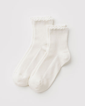 Lettuce Edge Sock Set of 2 N9