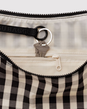 Large Nylon Crescent Bag C2