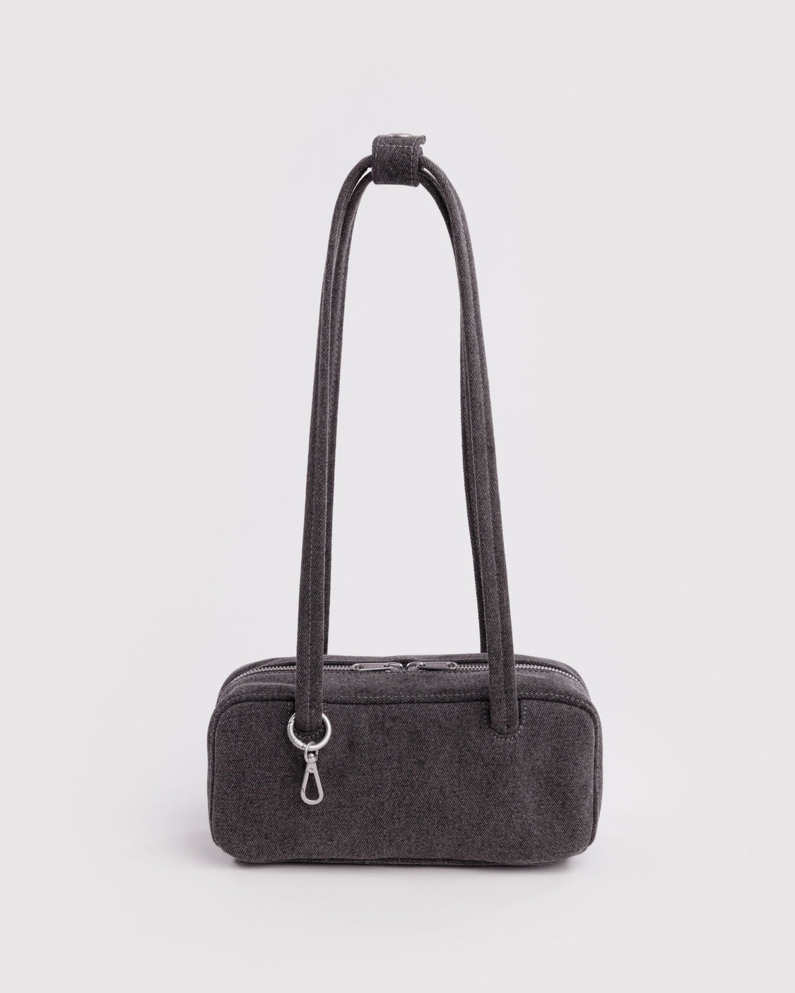 Small Denim Bowler Bag K3