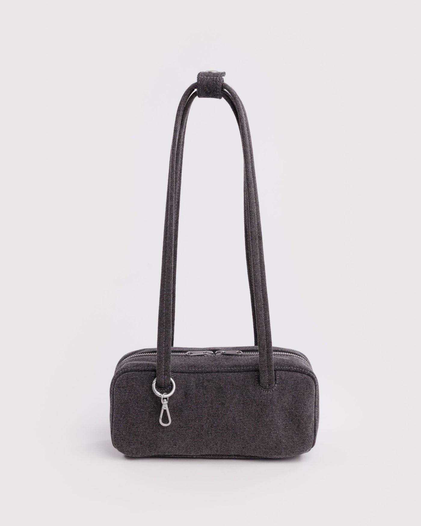 Small Denim Bowler Bag K3