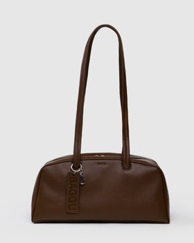 Recycled Leather Bowler Bag E0