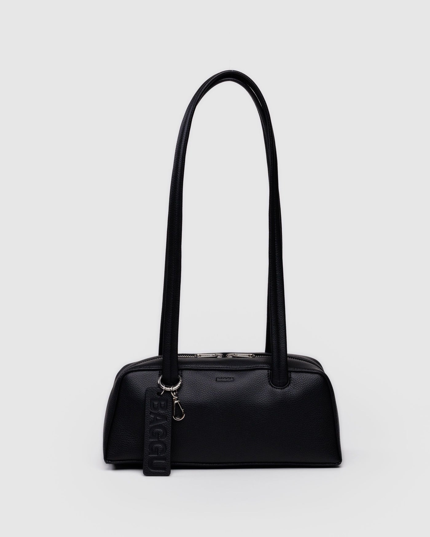 Small Recycled Leather Bowler Bag Z4