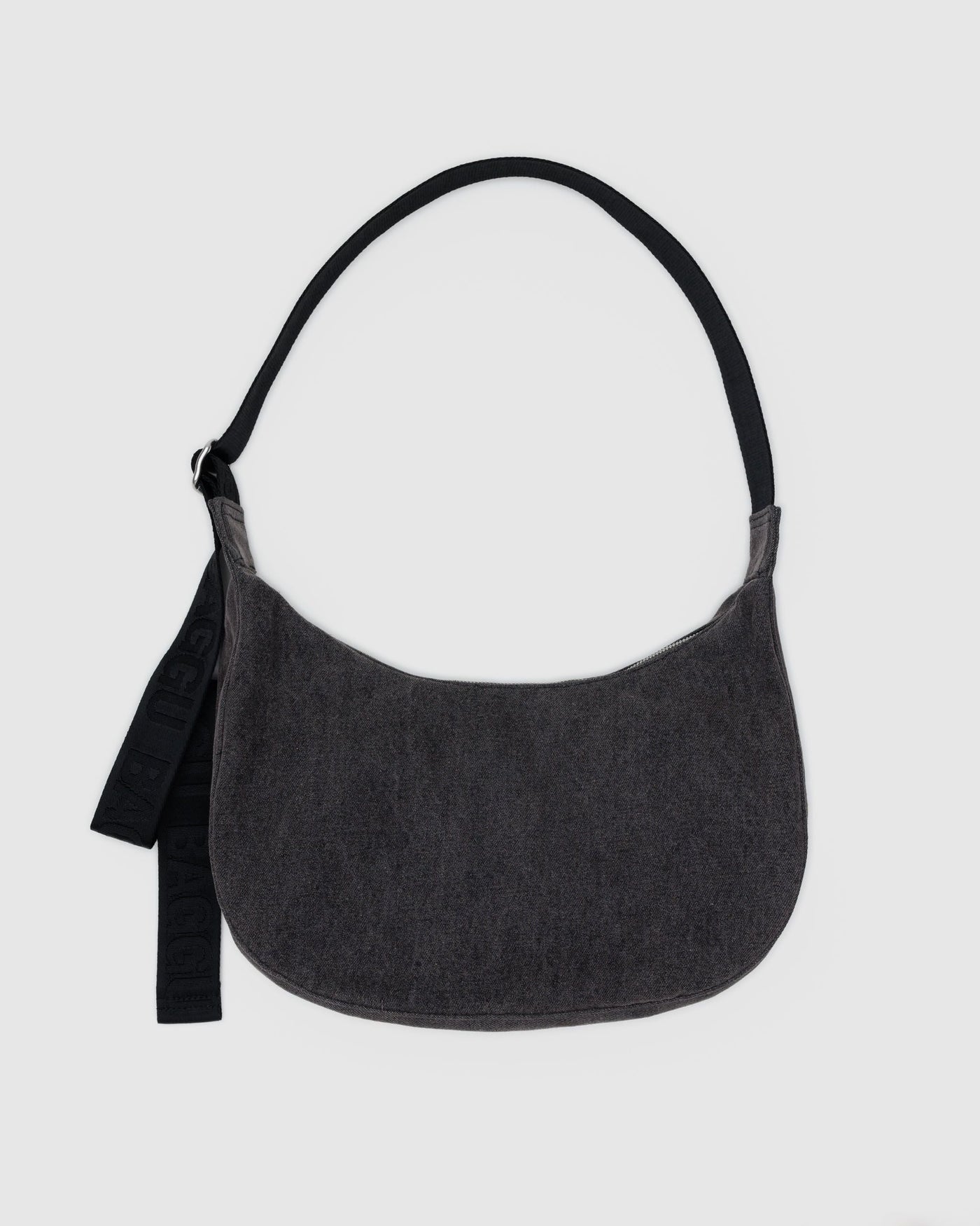 Medium Denim Crescent Bag X0