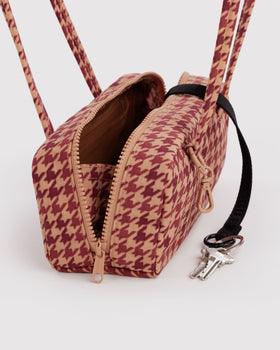 Small Nylon Bowler Bag U6