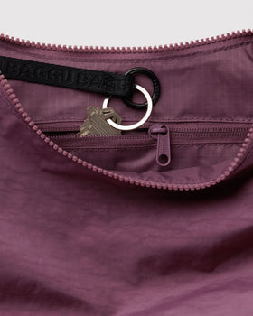 Medium Nylon Crescent Bag D0