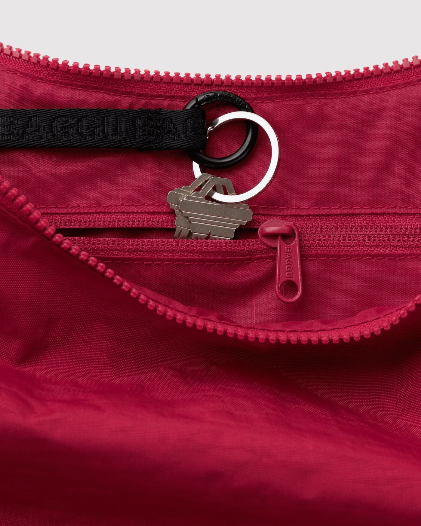 Medium Nylon Crescent Bag D0