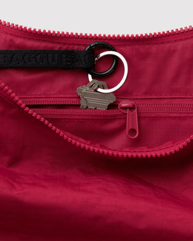 Medium Nylon Crescent Bag D0