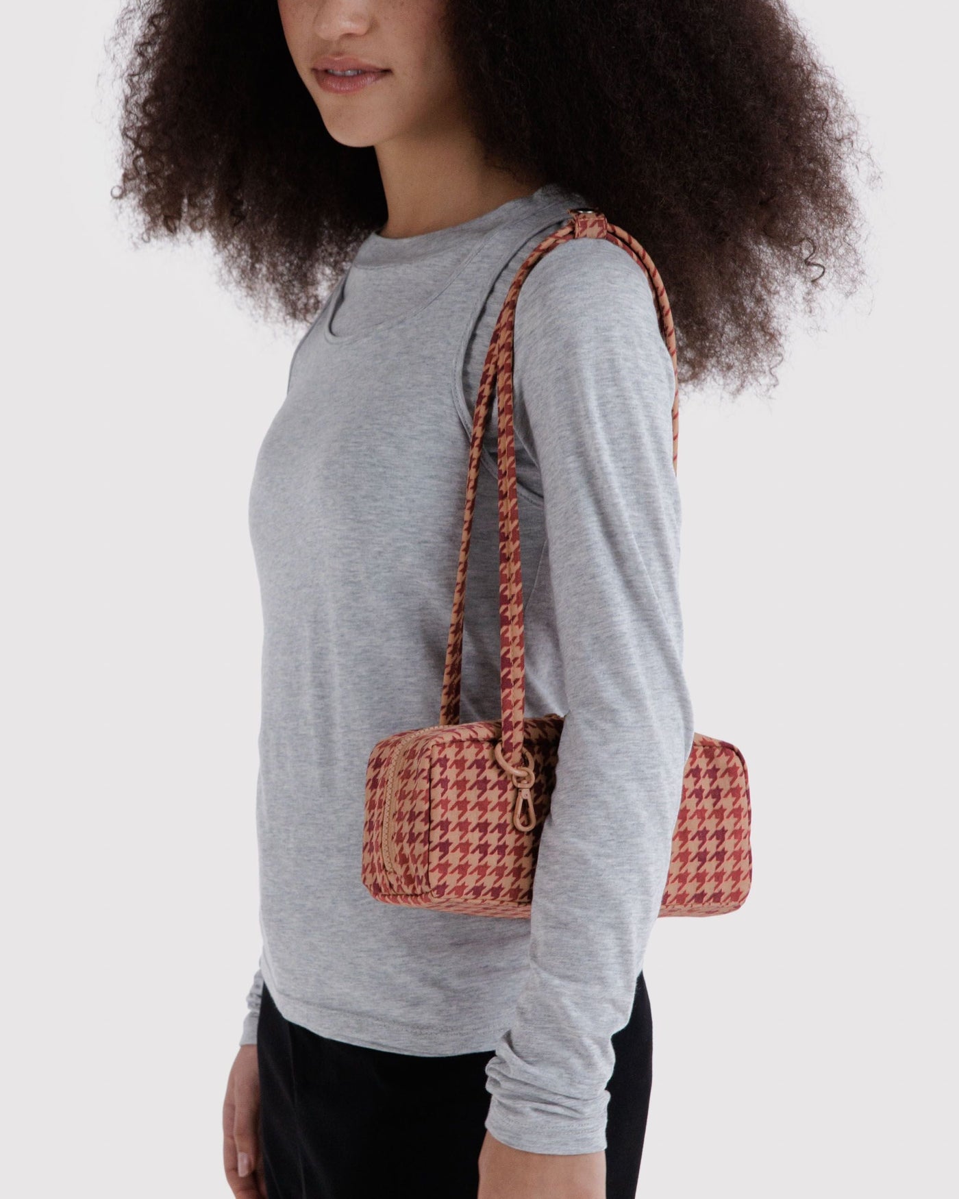 Small Nylon Bowler Bag U6