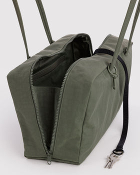 Medium Nylon Bowler Bag I2