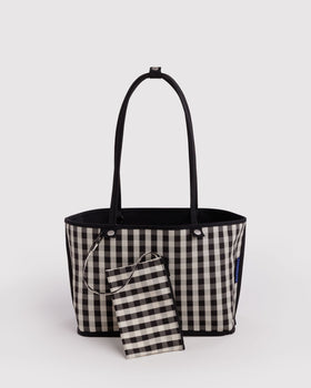 Medium Nylon Reversible Tote X2