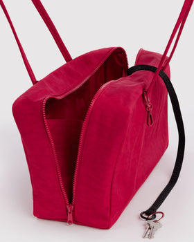 Medium Nylon Bowler Bag I2