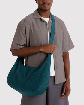 Large Nylon Crescent Bag C2