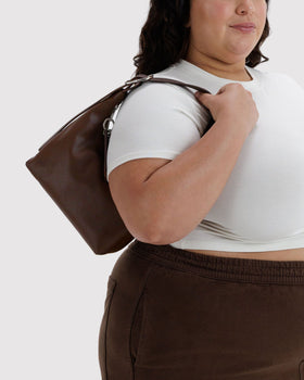 Mini Recycled Leather Shoulder Bag E9