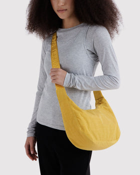 Medium Nylon Crescent Bag D0