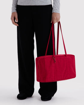Medium Nylon Bowler Bag I2
