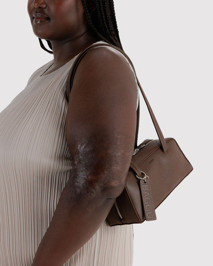 Small Recycled Leather Bowler Bag Z4 alternate