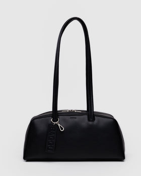 Recycled Leather Bowler Bag E0